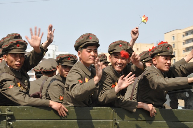 100th anniversary 15 April 2012  15 April 2012 centennial parade Pyongyang