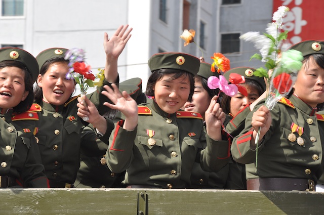 100th anniversary 15 April 2012  15 April 2012 centennial parade Pyongyang