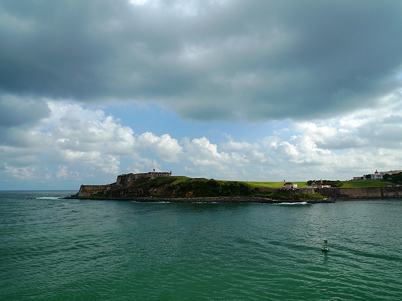 First view of El Morro