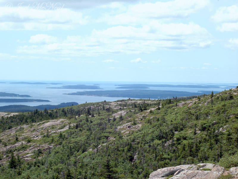 View from Cadillac Mountian, Acadia NP