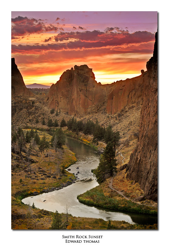 Smith Rock Sunset