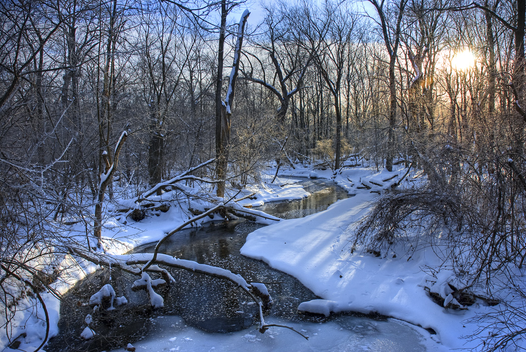 Winter in Hales Corners, Wisconsin