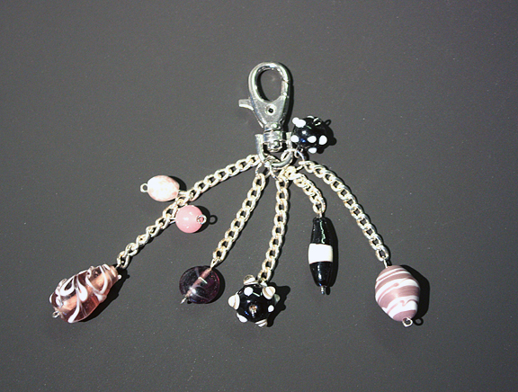 A bag or belt charm