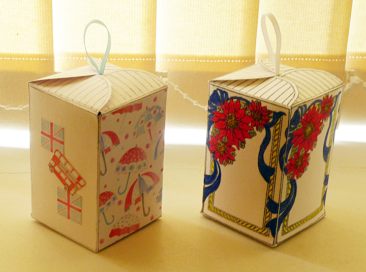Four sided boxes