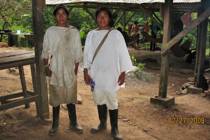 two camp visitors