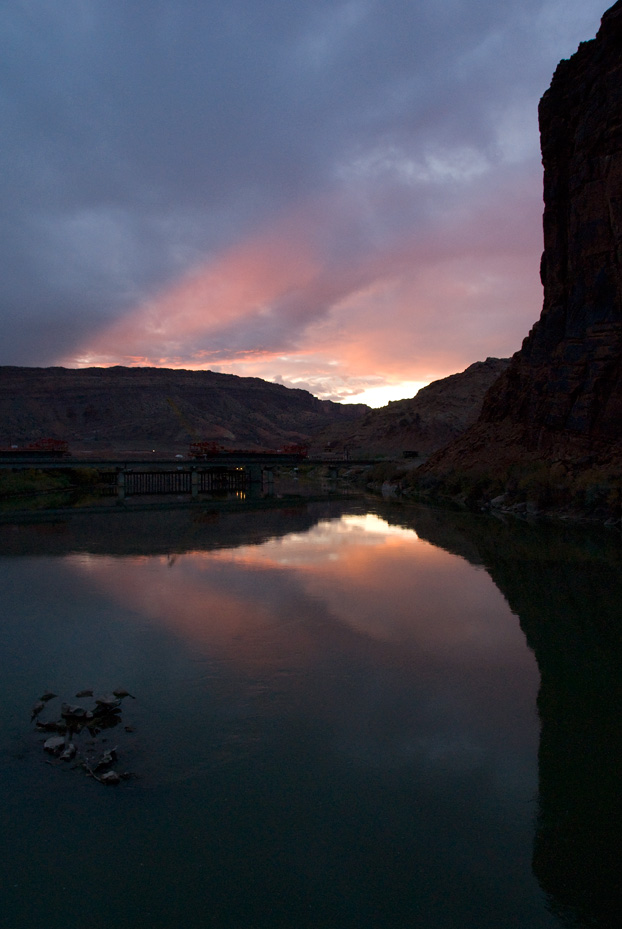 San Juan River sunset