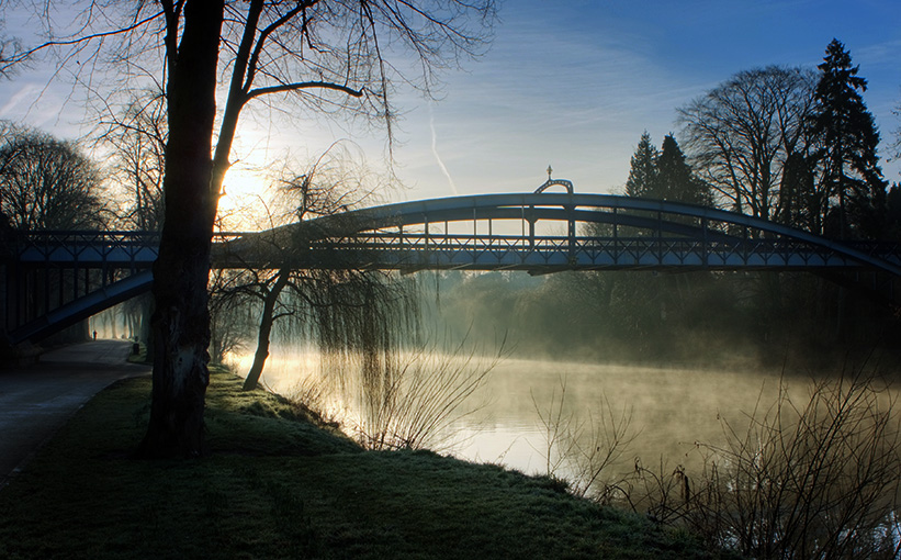 Toll Bridge sunrise