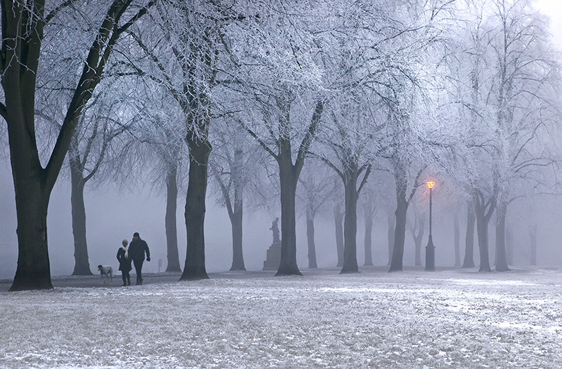 Every mile is two in winter
