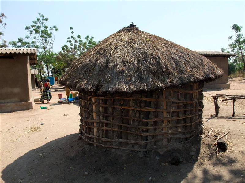 Bukumbi village - beautifully constructed hut