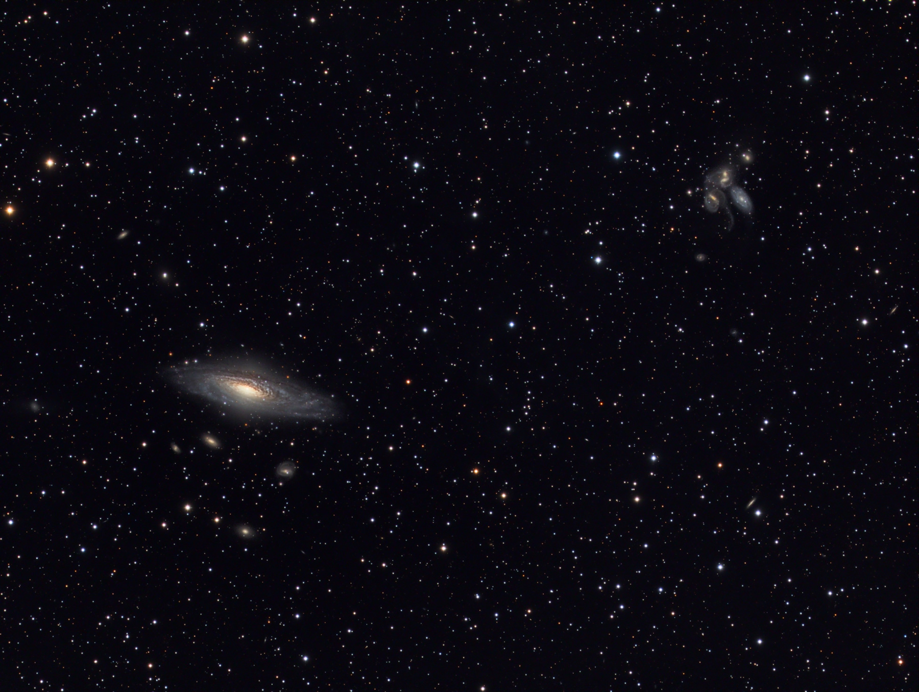 NGC7331 and Neighbors