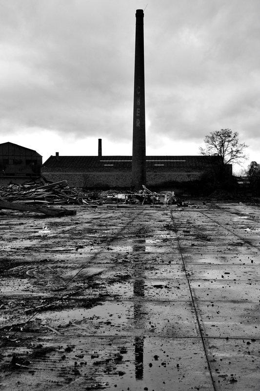 old factory b&w #1