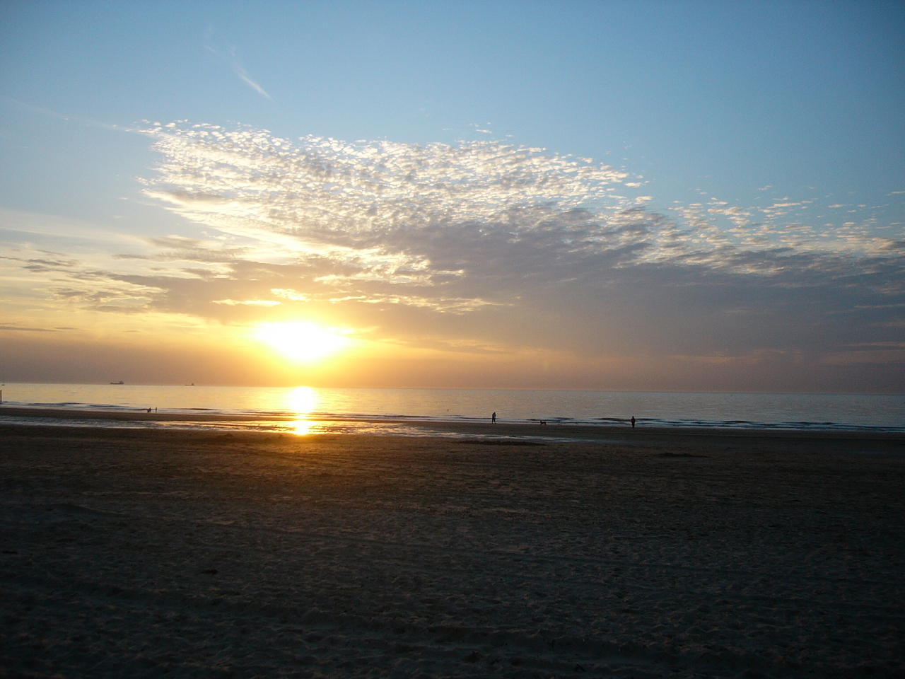 zonsondergang Cadzand Bad