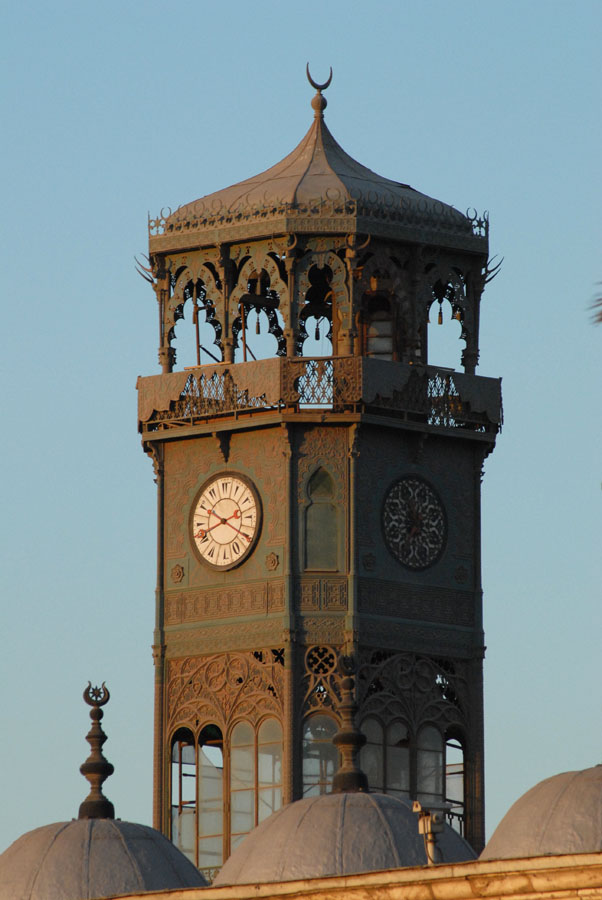  Mohammed Ali Mosque clock