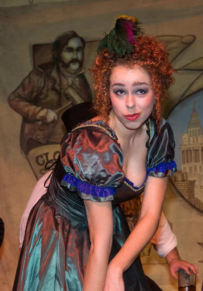 Miss Vaudie Holland Bristow of the Cancan Bijou
