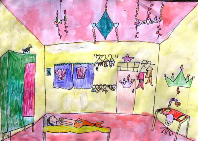 my dream room, Sophia Ying, age:6