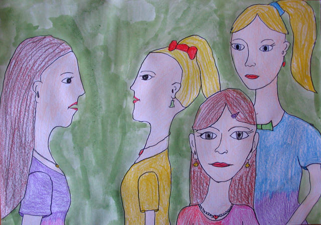 faces, Lucy Nie, age:9