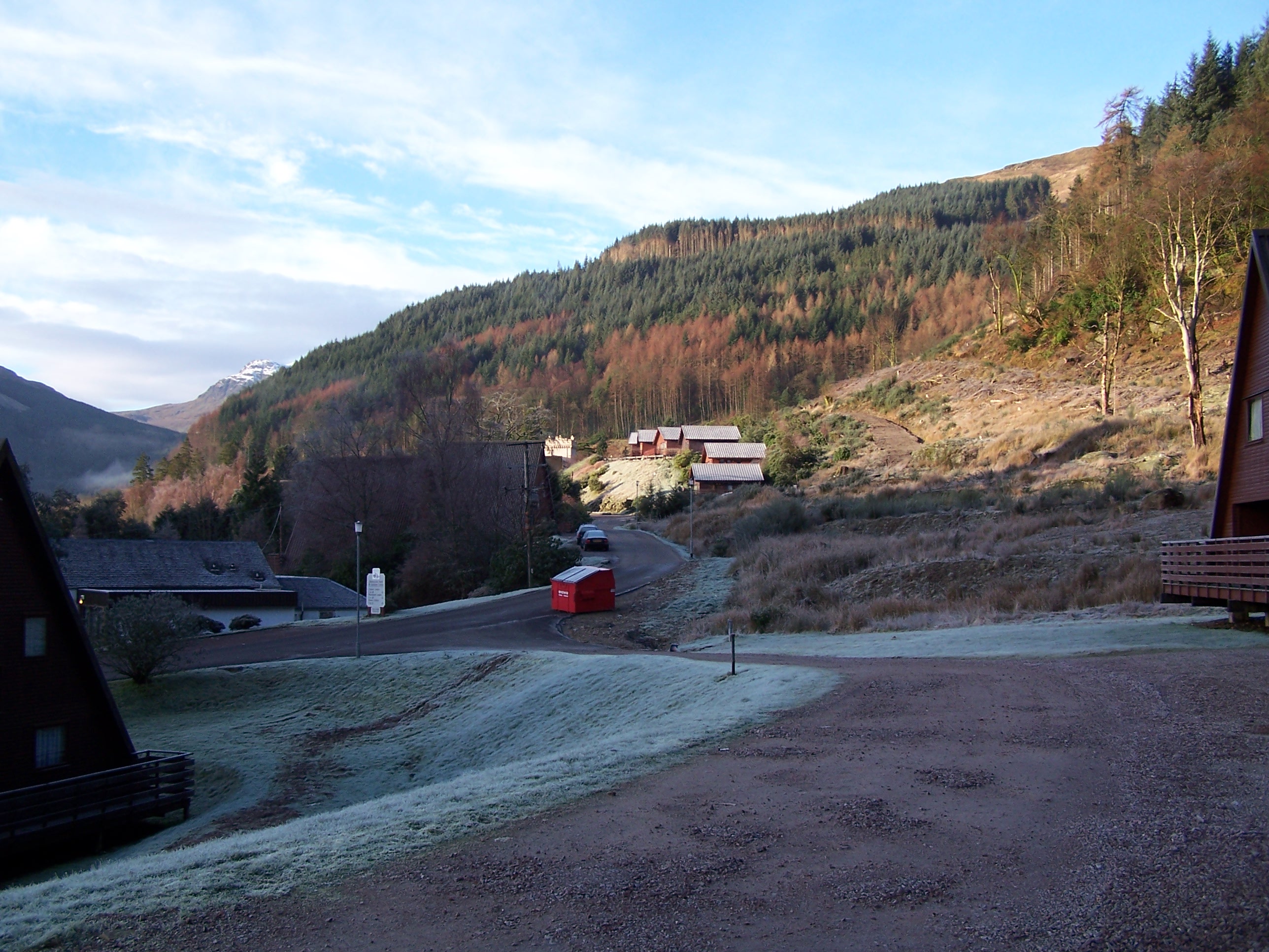 View SW from bedroom