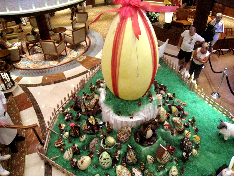 Easter, this was taken in the ships foyer 21.3.2008