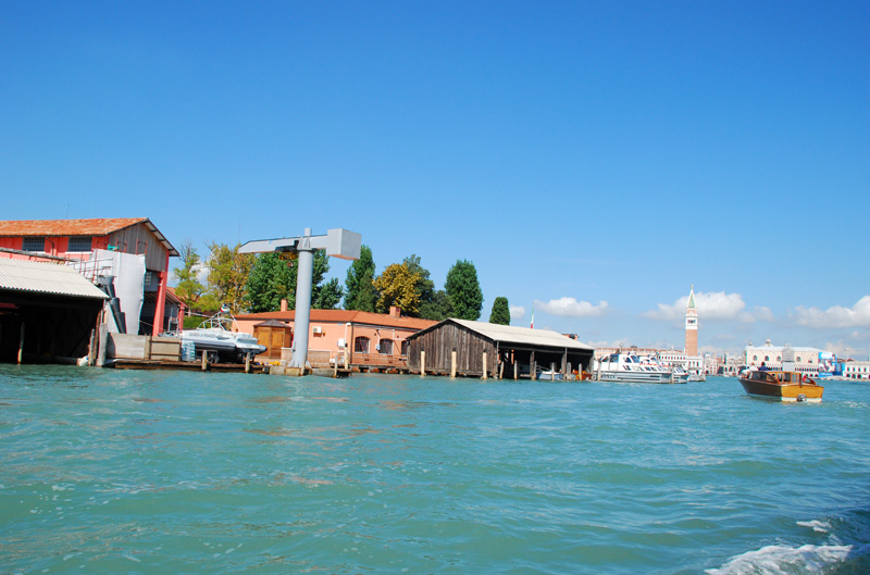 Venice from the water taxi September 9, 2010