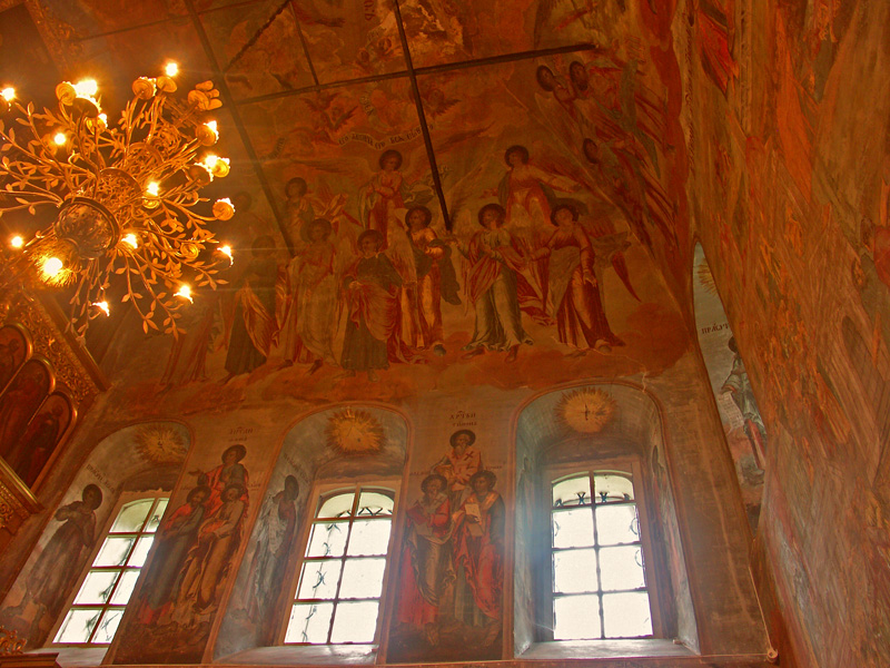  Interior of Church of Dmitry on the Blood 5 September, 2006