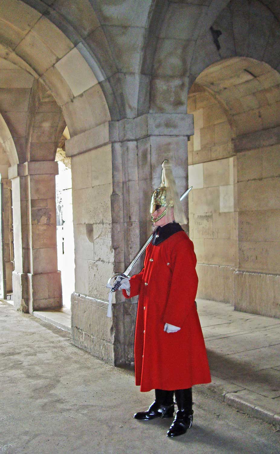 On guard
