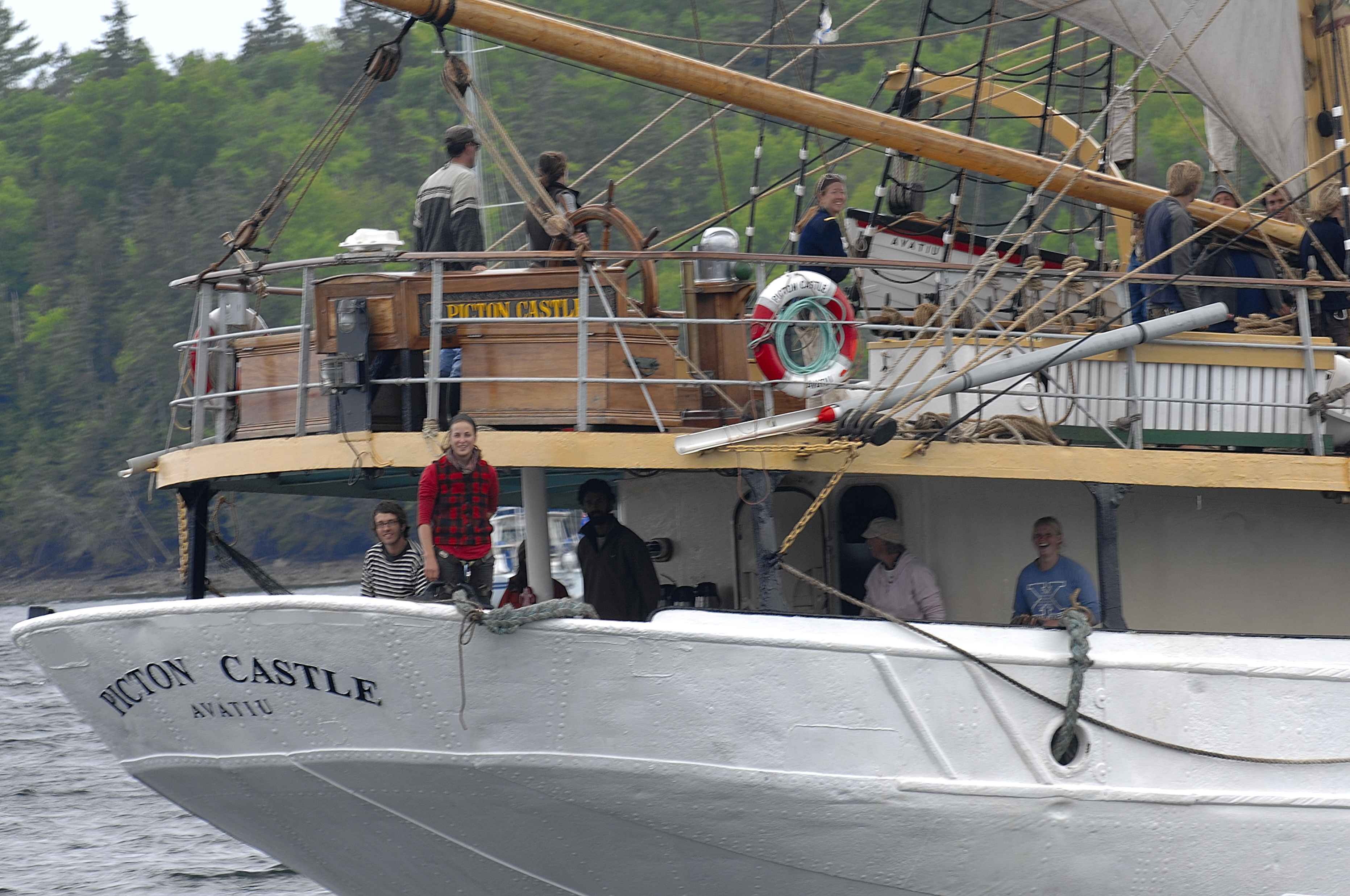 a happy crew