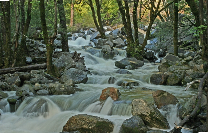 BELOW BRIDAL VEIL FALLS