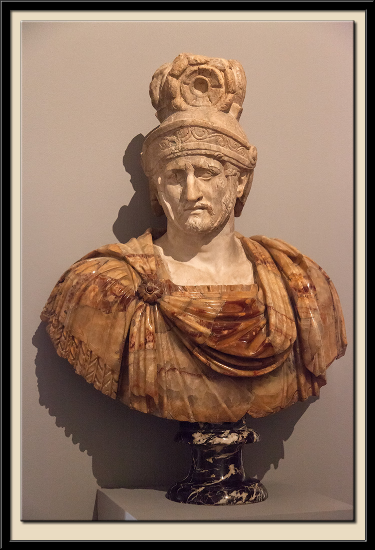 Buste dit de Pyrrhus, roi dEpire