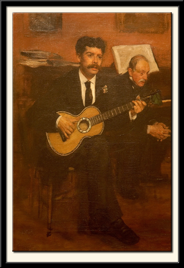 Lorenzo Pagans et Auguste De Gas (pere), vers 1869
