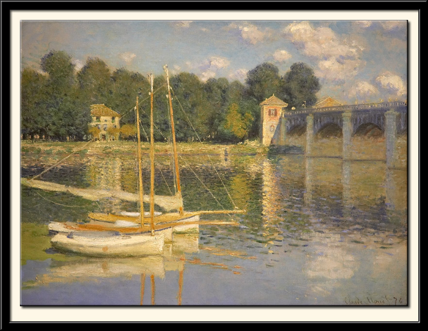 Le pont dArgenteuil, 1874