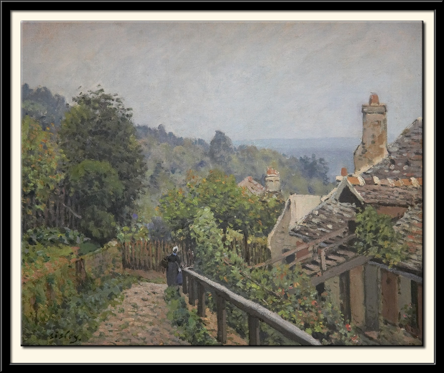 Louveciennes, hauteurs de Marly, vers 1873