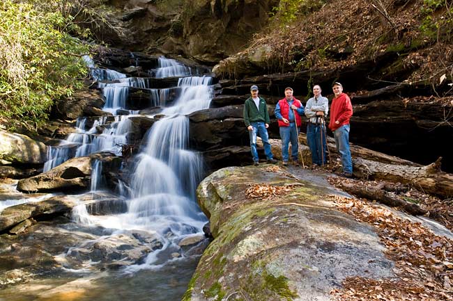 waterfall on Rachael Creek 5