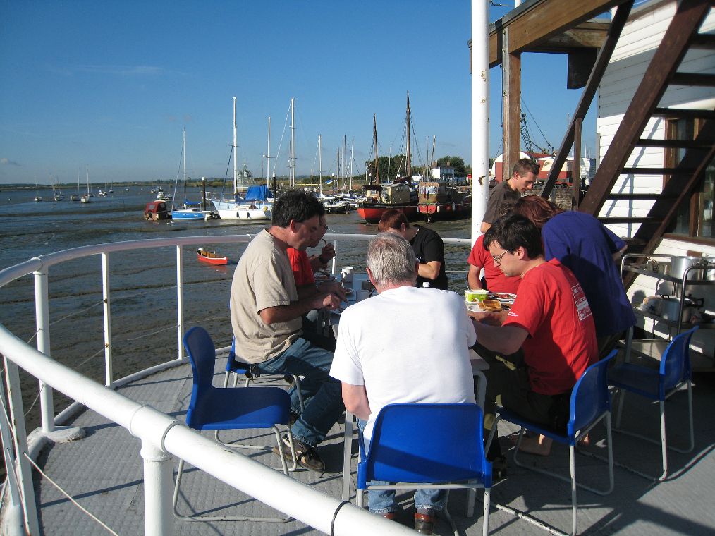 Not many village halls have a sea view!