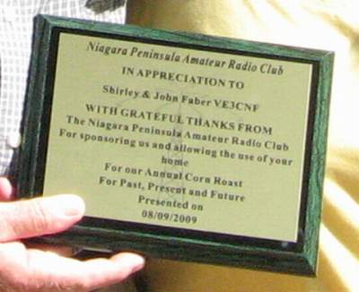 Appreciation Plaque