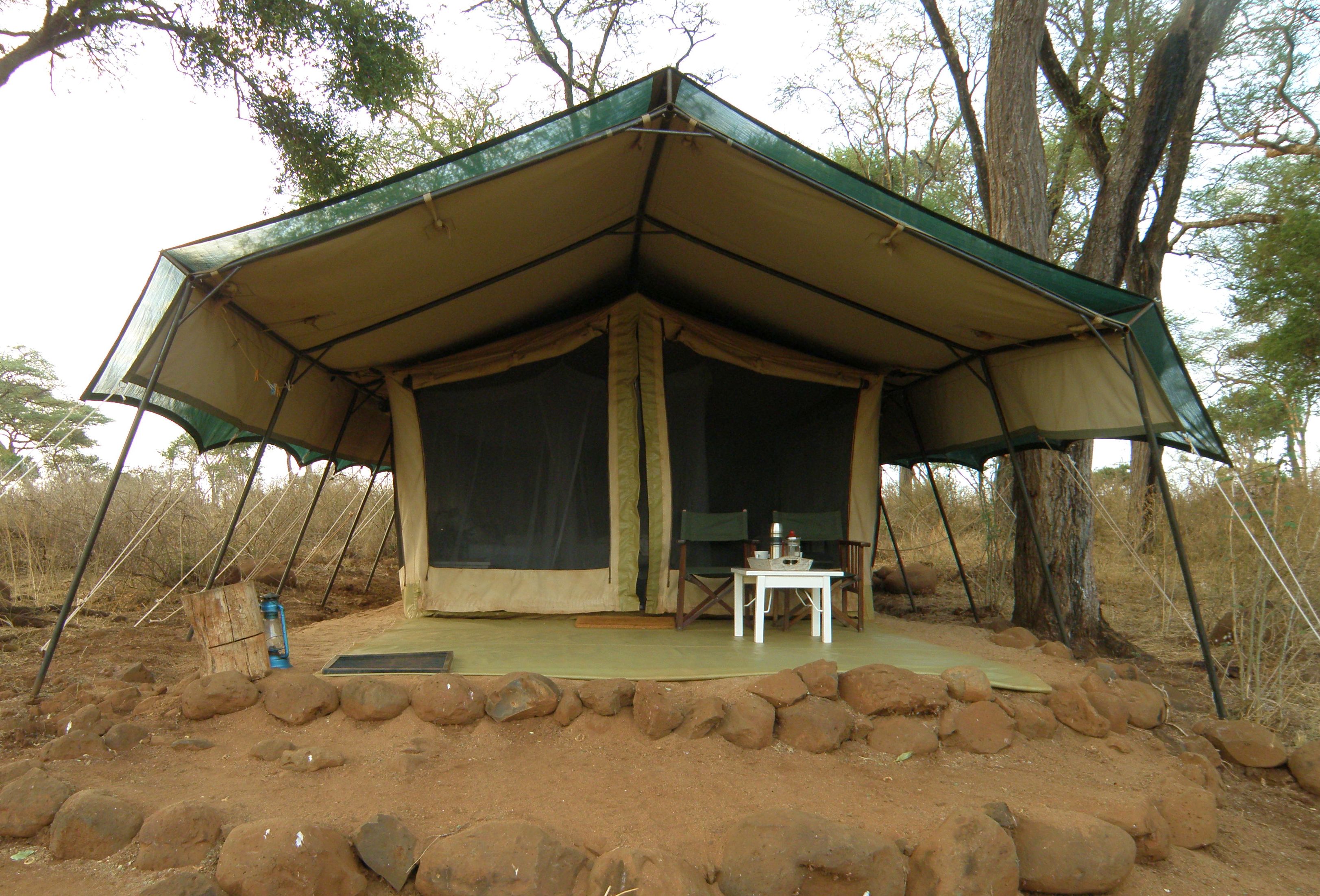 Our tent