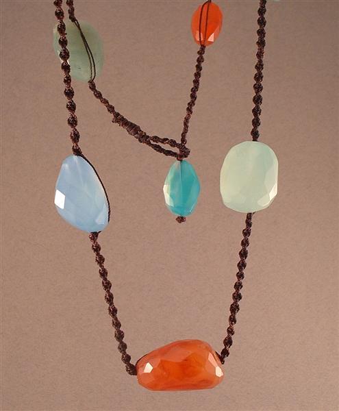 WN50 - Semi-Precious Stone Neckpiece