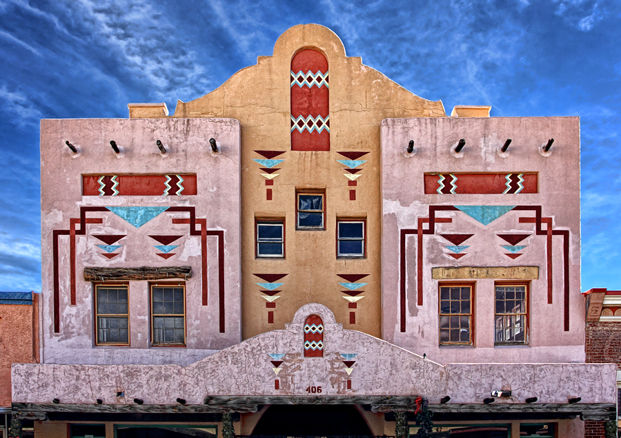 Colorful Building - Silver City, New Mexico