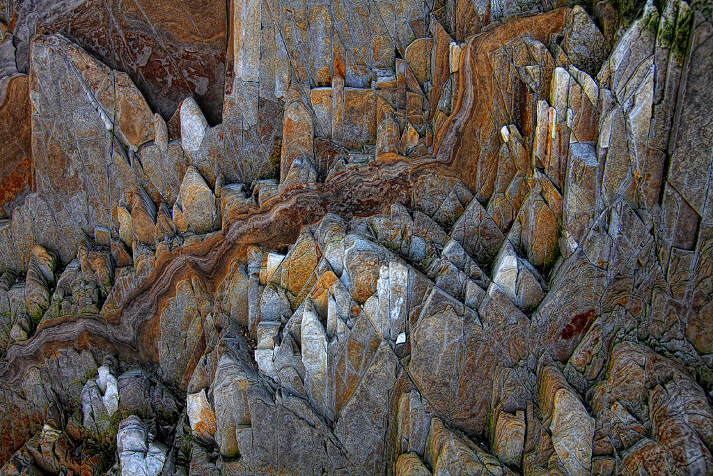 Stone Spikes - Montana de Oro State Park - California