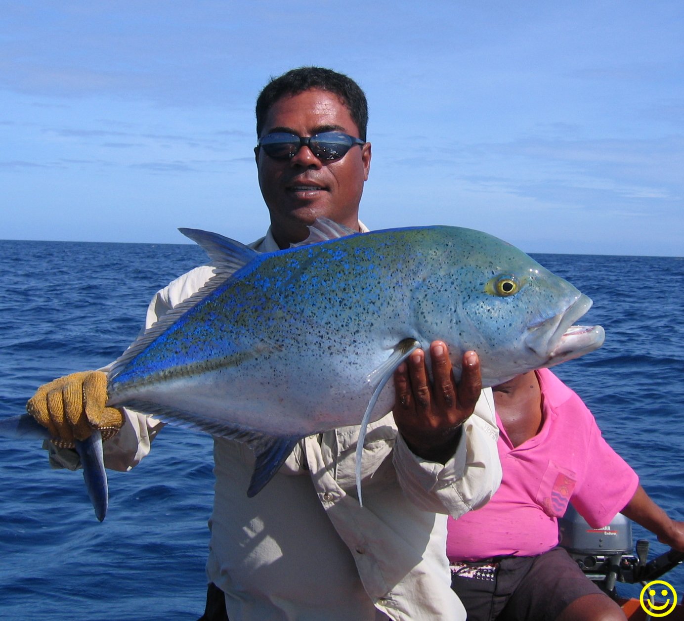 another Blue-fin Trevally