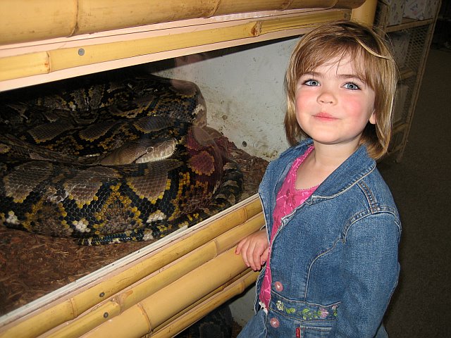 Jaydn likes the python