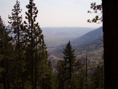 The valley from above.