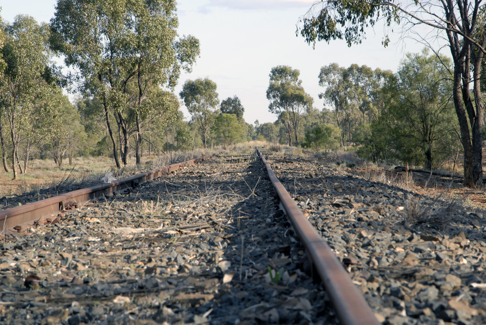 Abandoned railway line.
