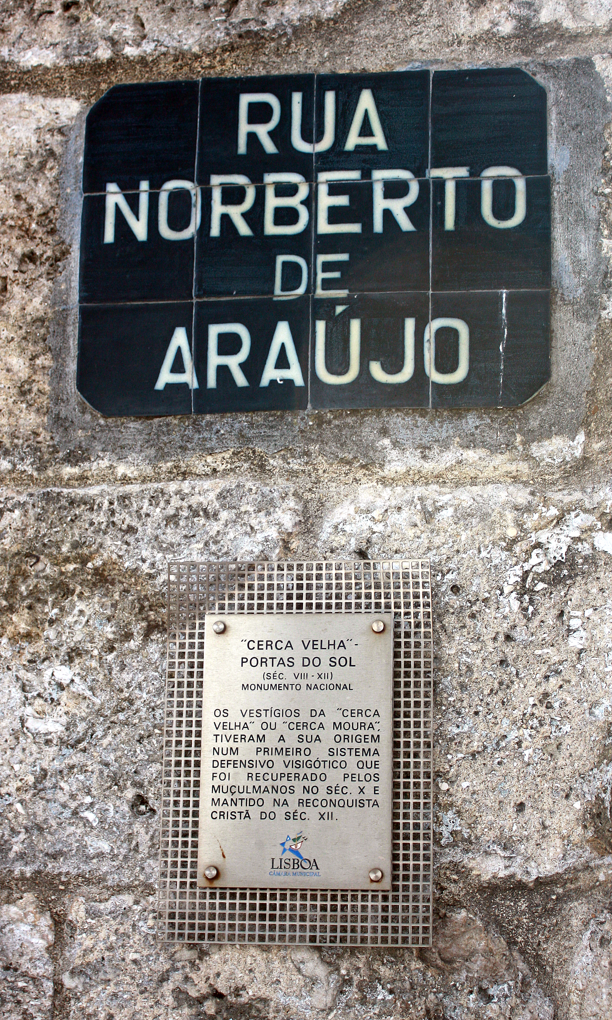 Street Sign, Lisbon
