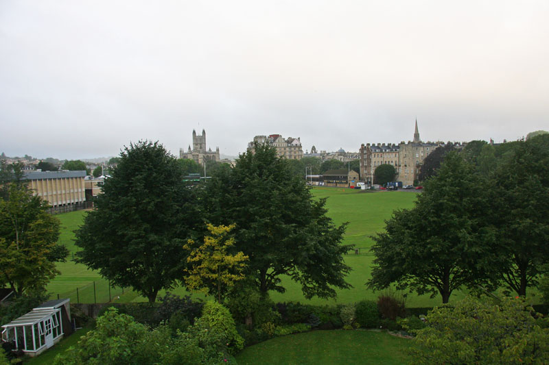 View from the Ayrlington in Bath