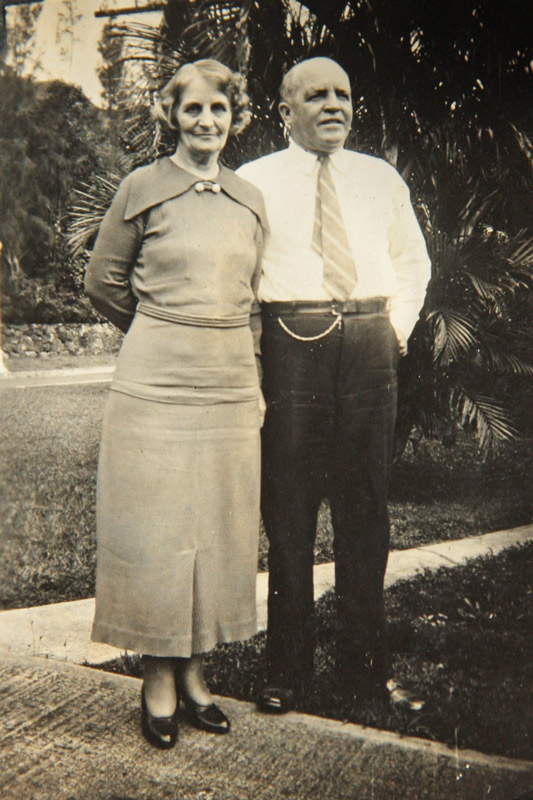 Grandma and Grandpa Devine (Mabel and Daniel)