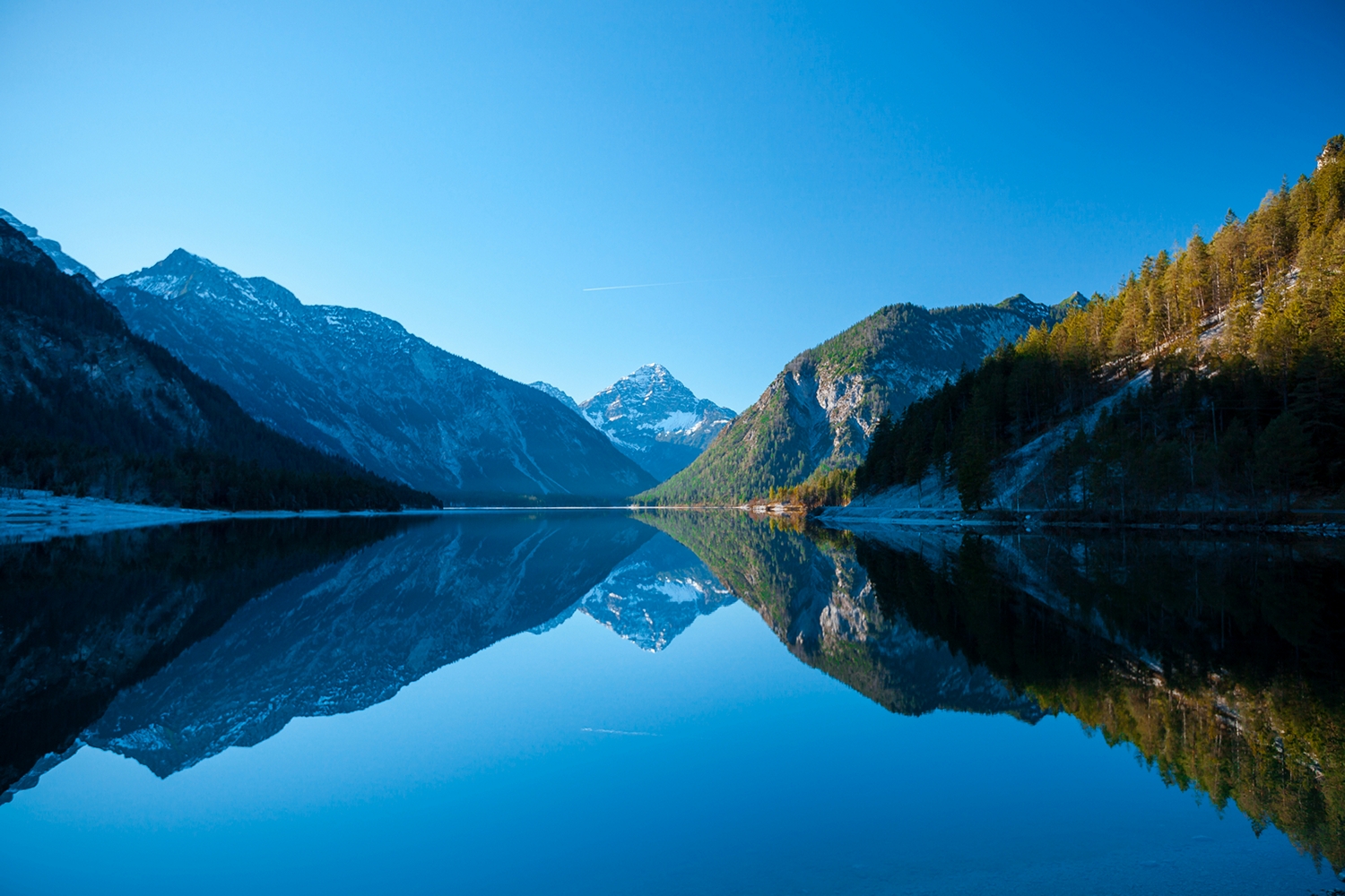 Lake Plansee in Tyrol
