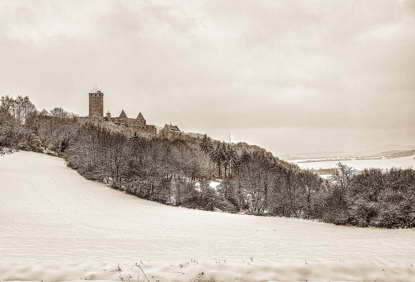 The Castle in the Snow
