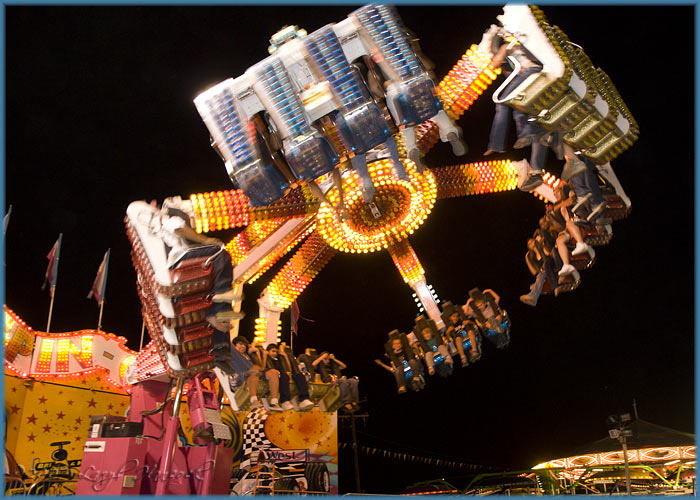 Trenitys 1st *big thrill* ride!