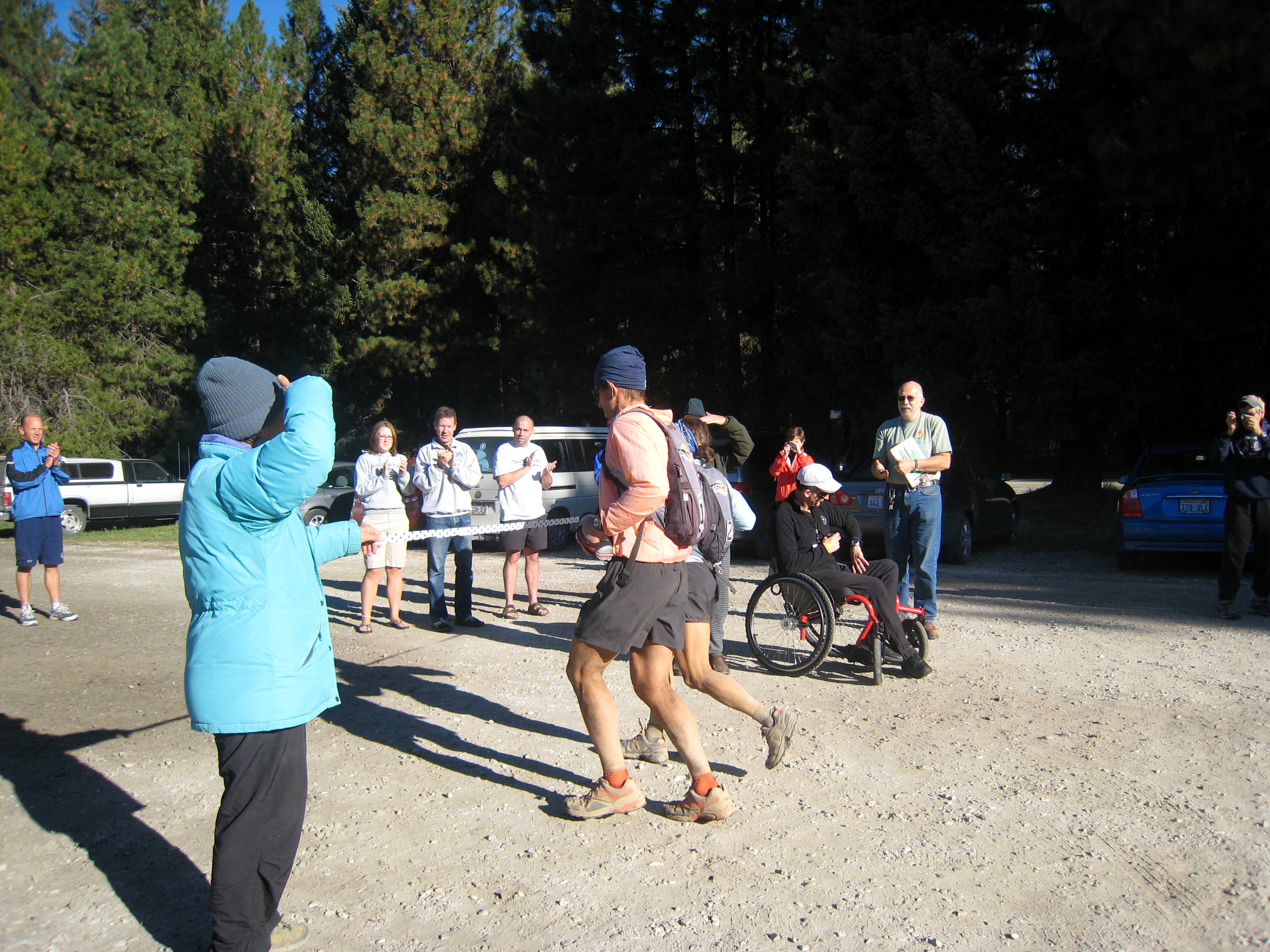 the Abbs finish together in 3rd place in 27:52:21