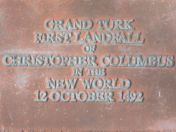 First Landfall of Columbus Marker